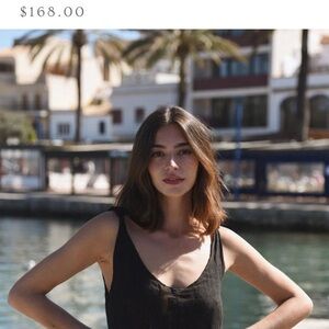 Black Sleeveless jump suit